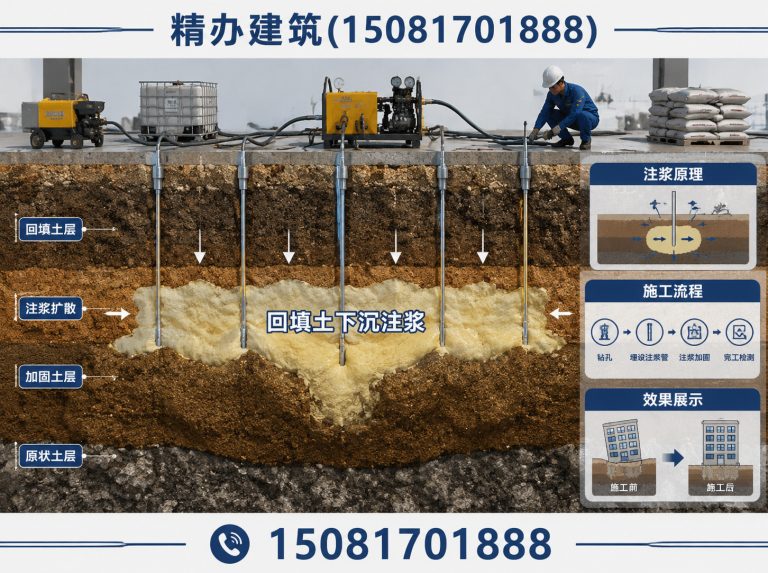 临漳县地基注浆加固展示图